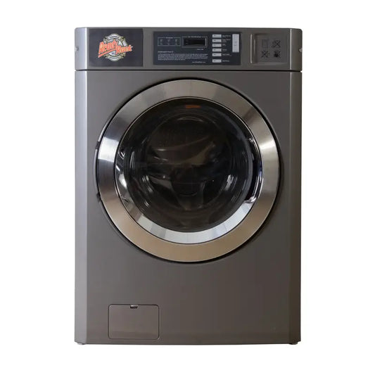 Extractor 35 front-loading commercial washing machine with soft-mount design and wash cycles