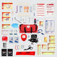 Fully Stocked EMT Trauma Kit for First Responders, Firefighters, and Police Professionals