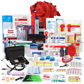 Comprehensive tactical trauma kit with rucksack for emergency first aid preparedness