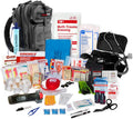 Comprehensive tactical trauma kit with rucksack for emergency first aid and trauma care