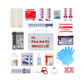 Comprehensive 10-Person First Aid Kit with Plastic Case for First Responders and Firefighters