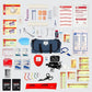 Fully Stocked EMT Trauma Kit for First Responders, Firefighter, and Police Use