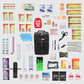 Comprehensive first aid kit for first responders firefighters and police in emergency rescue