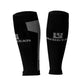 Compression Calf Sleeves (Black/Gray) - Chief Miller Apparel