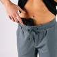 Concealed handgun in gray Carrier Shorts Mk.II for concealed carry by Arrowhead Tactical Apparel