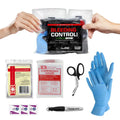 Bleeding Control Kit for first responders, firefighters, and police emergency situations