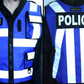 High-visibility CSEPP Reflective Vest with police text and reflective stripes for safety