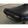 Curved treadmill with black slats from SFE Air Runner Pro for first responders and firefighters