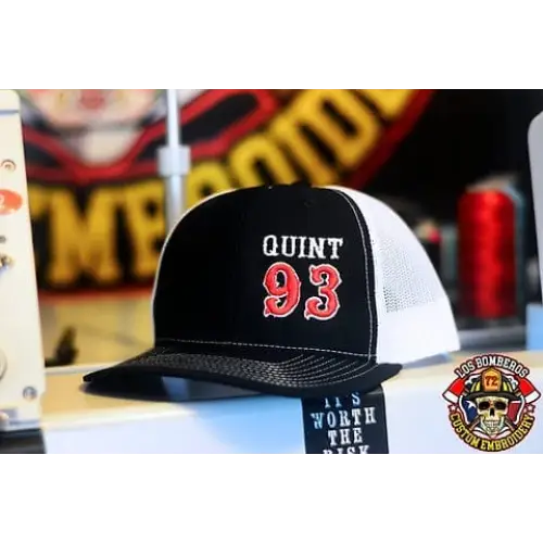 Custom-Richardson 112 Snapback - 3D Puff With Apparatus/Company - Offset - Chief Miller Apparel