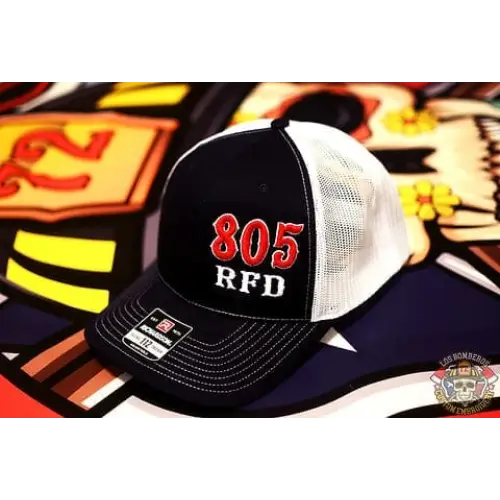 Custom-Richardson 112 Snapback - 3D Puff With Apparatus/Company - Offset - Chief Miller Apparel