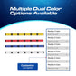 Customizable dual-color lightbar on UBL U-Lite 600 Dual Color Stick Light