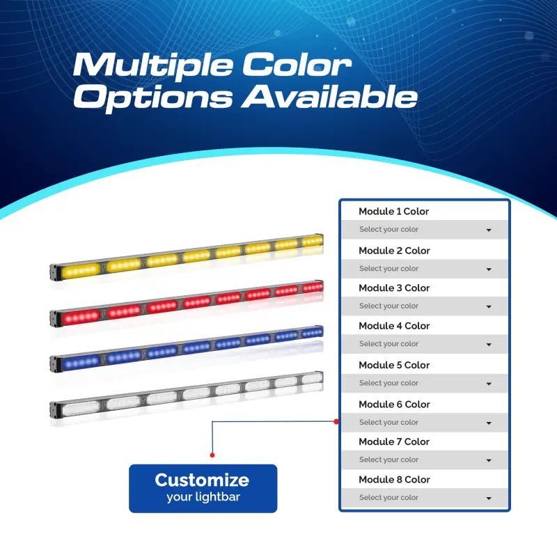 Customizable stick light options for first responders and firefighters with UBL U-Lite 800 Stick Light