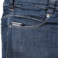 Dark blue denim pocket with contrast stitching on Asset Tactical Jeans for durable style