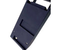 Dark blue plastic stand for Line2Design replacement battery in motorized stair chair