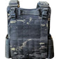 Dark camouflage Redemption Tactical CRUSADER 2.0 plate carrier vest with adjustable straps