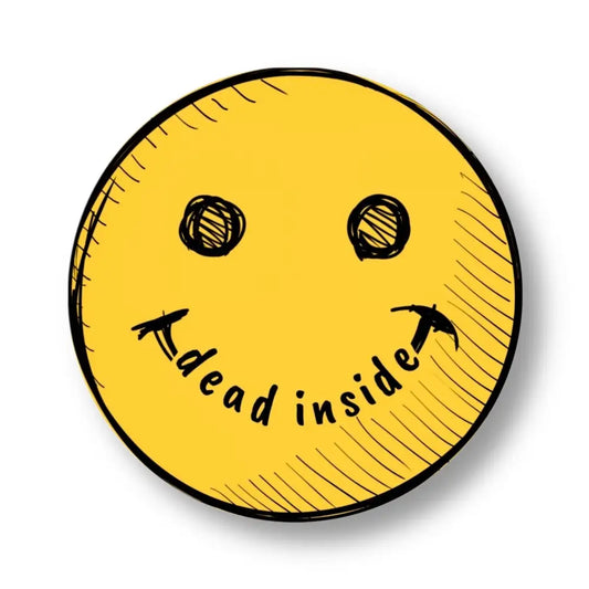 Dead Inside sticker - Chief Miller Apparel