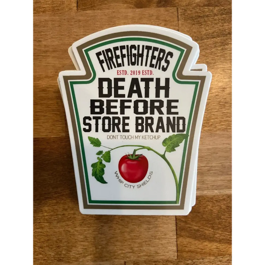 Chief Miller Decal Death Before Store Brand Apparel