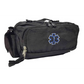 Deluxe First Aid Nylon Star of Life Logo Fanny Pack EMT Paramedic Bag With Internal Pockets - Black - Chief Miller Apparel