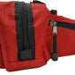 Chief Miller Equipment Bags & Cases Deluxe First Aid Nylon Star of Life Logo Fanny Pack EMT Paramedic Bag With Internal Pockets - Red Apparel