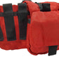 Chief Miller Equipment Bags & Cases Deluxe First Aid Nylon Star of Life Logo Fanny Pack EMT Paramedic Bag With Internal Pockets - Red Apparel