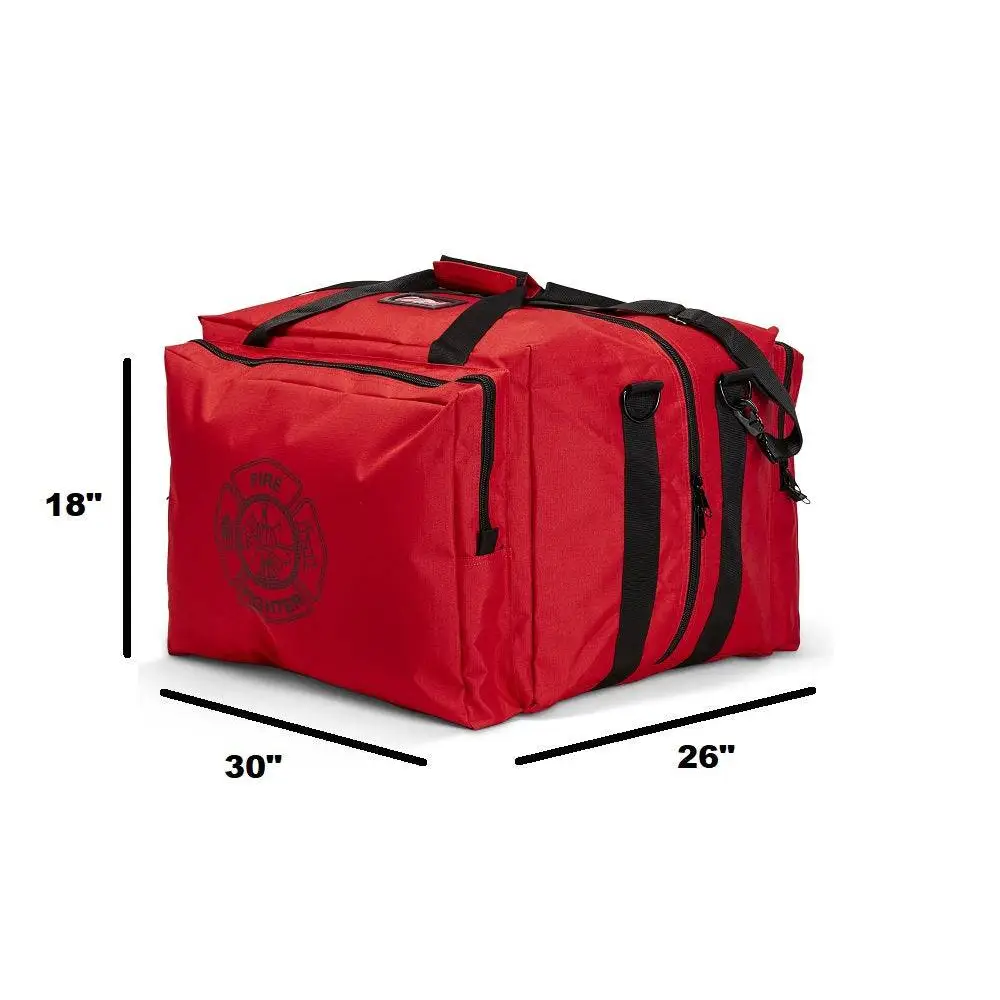 Deluxe Step-In Firefighter Gear Bag with Maltese Cross - Chief Miller Apparel