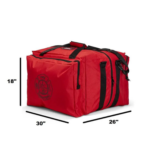 Chief Miller Gear Bags Deluxe Step-In Firefighter Gear Bag with Maltese Cross Apparel