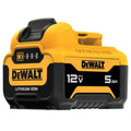 DeWalt DCB126 12V MAX 5Ah Lithium-Ion Battery Pack in yellow and black color
