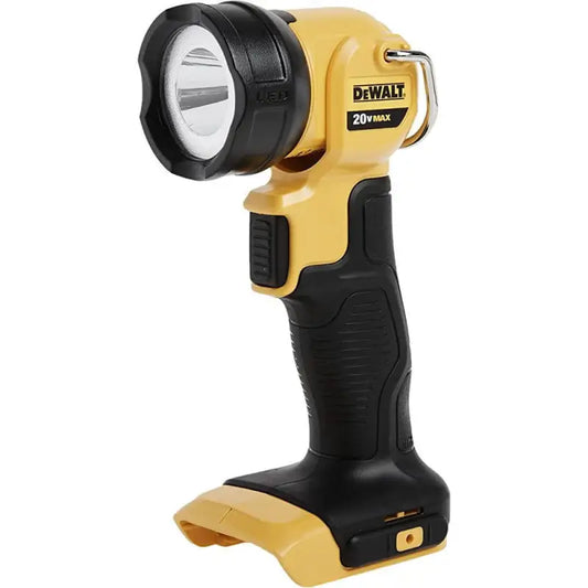 DeWalt DCL040 20V MAX LED Work Light with ergonomic pistol grip handle