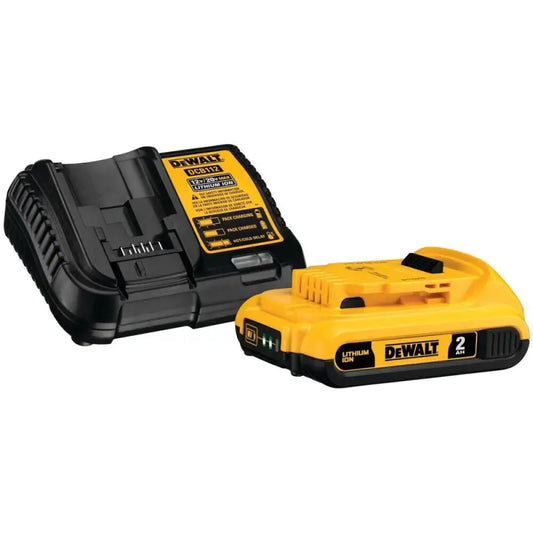 DeWalt DCB203C 20V MAX lithium-ion battery pack and charger for power tools