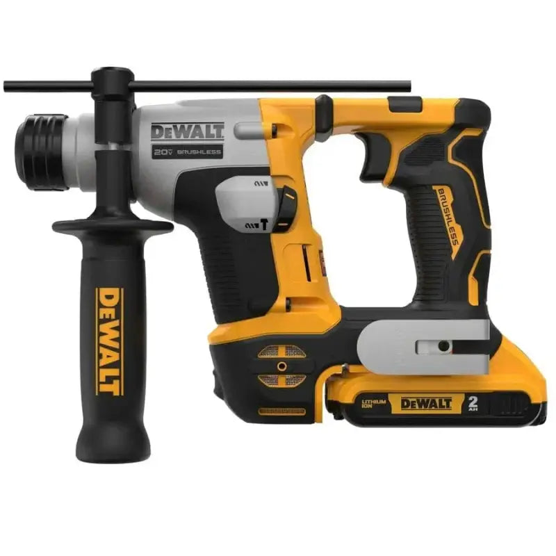 DeWalt DCH172D2 Atomic 20V Max Brushless Cordless SDS Rotary Hammer Drill with Battery