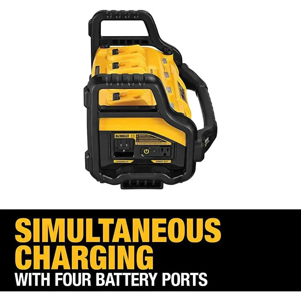 Chief Miller Power Tool Chargers DEWALT DCB1800B 1800 Watt Portable Power Station and Simultaneous Battery Charger Apparel