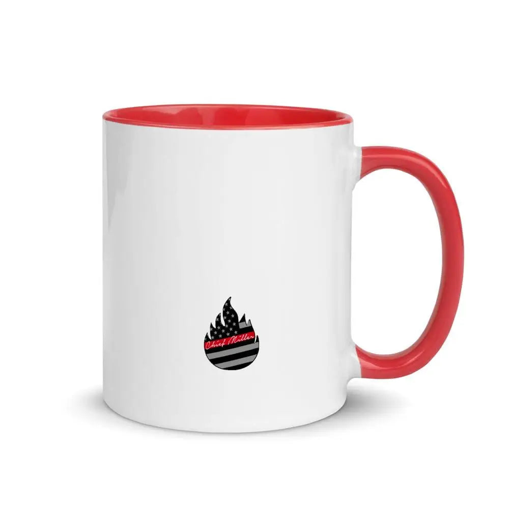 Di My Tattoos Matter Now ( Firefighter) Mug with Color Inside - Chief Miller Apparel