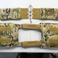 Disassembled Redemption Tactical Crusader 2.0 XL plate carrier vest with adjustable straps