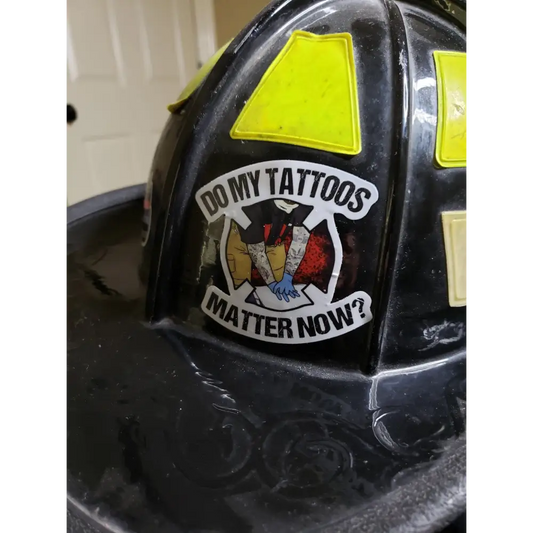 Chief Miller Do My Tattoos Matter Now -Helmet Apparel