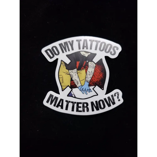 Chief Miller Do My Tattoos Matter Now -Helmet Apparel