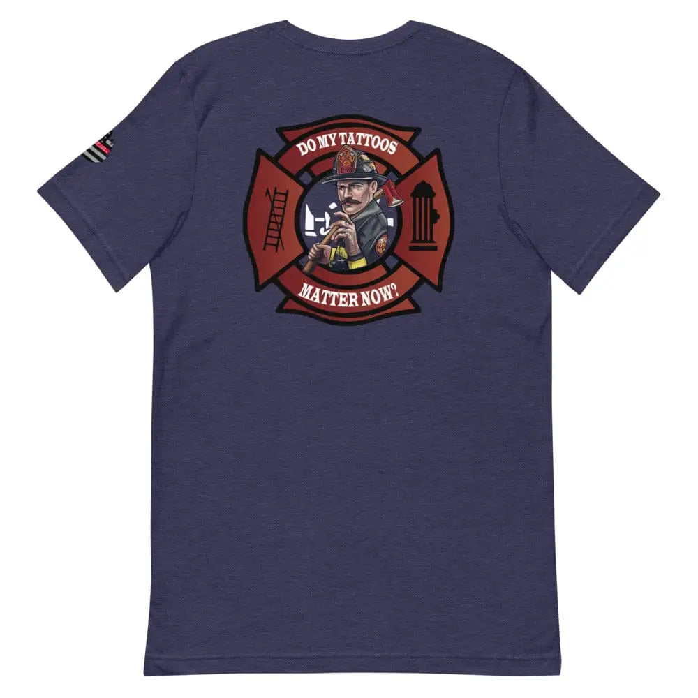 Do My Tattoos Matter Now Version 2 (back logo) Short-Sleeve Unisex T-Shirt - Chief Miller Apparel