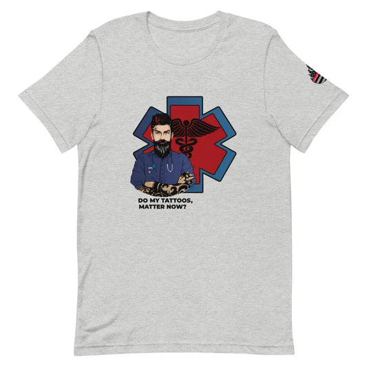 Chief Miller Do My Tattoos Matter version 2 EMS Short-Sleeve Unisex T-Shirt Apparel