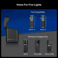 Charging dock for Olight Baton4KitBK, versatile for multiple Olight models