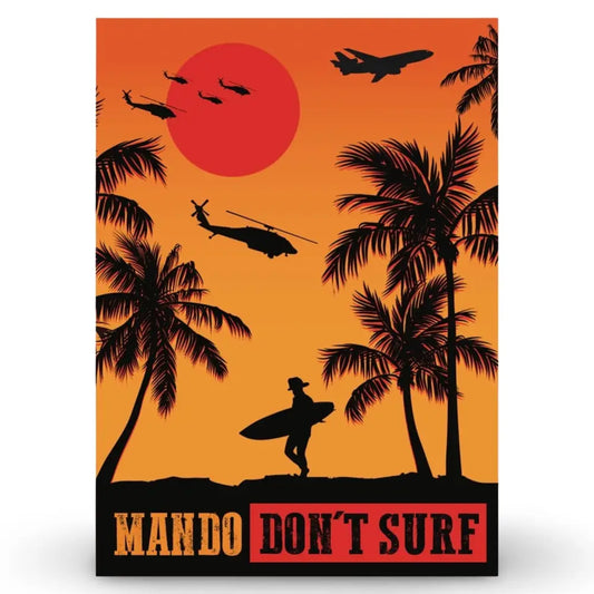 Don’t Surf Sticker - Chief Miller Apparel