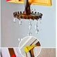 Colorful flags attach to Firefighter Door Stopper in Wedge Pack Door Safety Combo