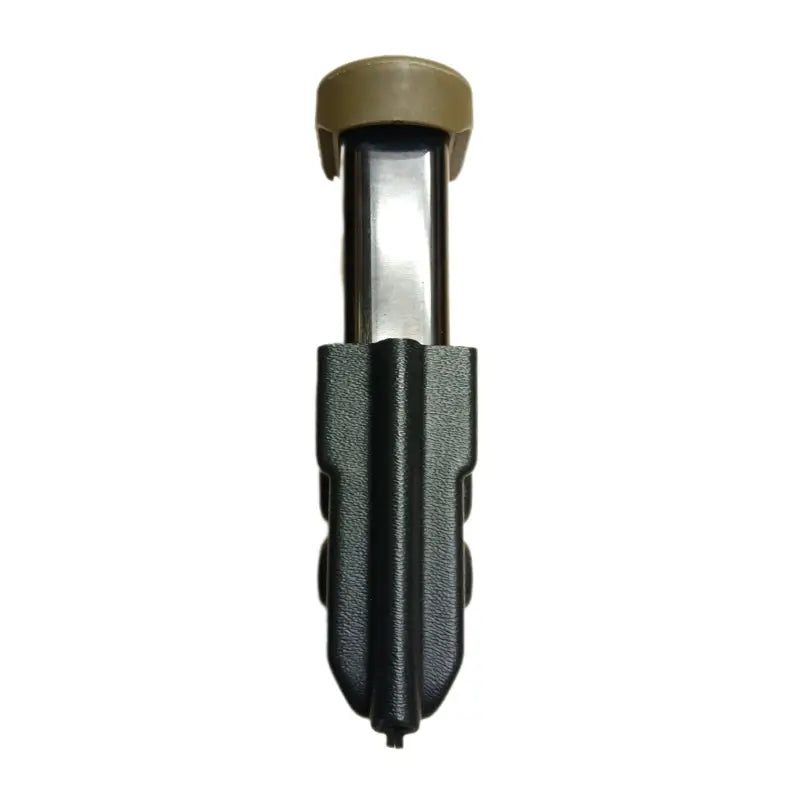 Black plastic car charger adapter with beige cap for Double Stack 45ACP/10MM Magazine Carrier