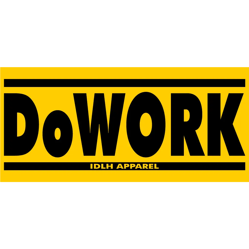 DoWORK stickers - Chief Miller Apparel