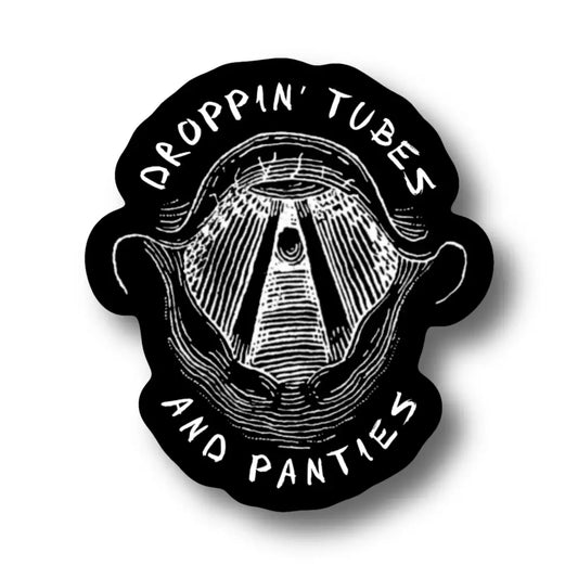 Dropping Tubes Sticker - Chief Miller Apparel