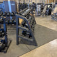 SFE Commercial Dumbbell Rack with rectangle tube design holding 15 pairs of weights