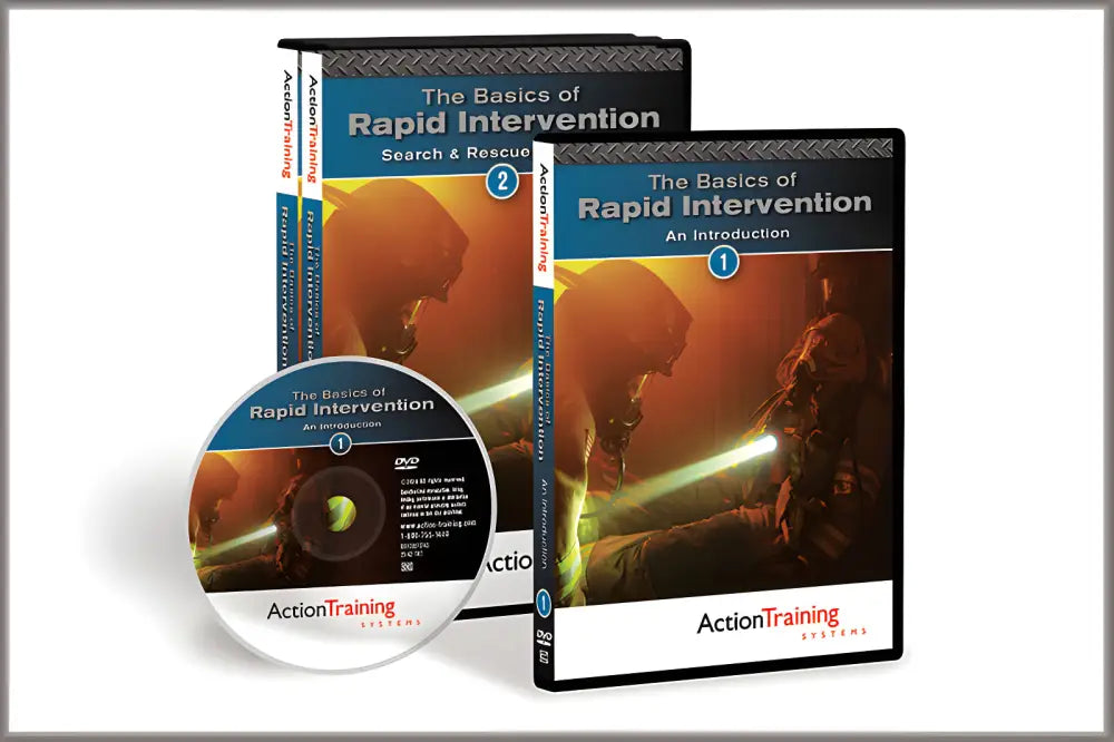 DVD and book set The Basics of Rapid Intervention from Action Training Systems for intervention crews