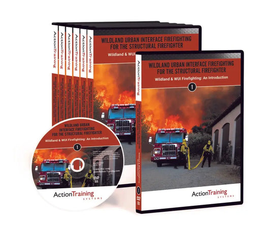 Training DVD set by Action Training Systems on wildland urban interface firefighting