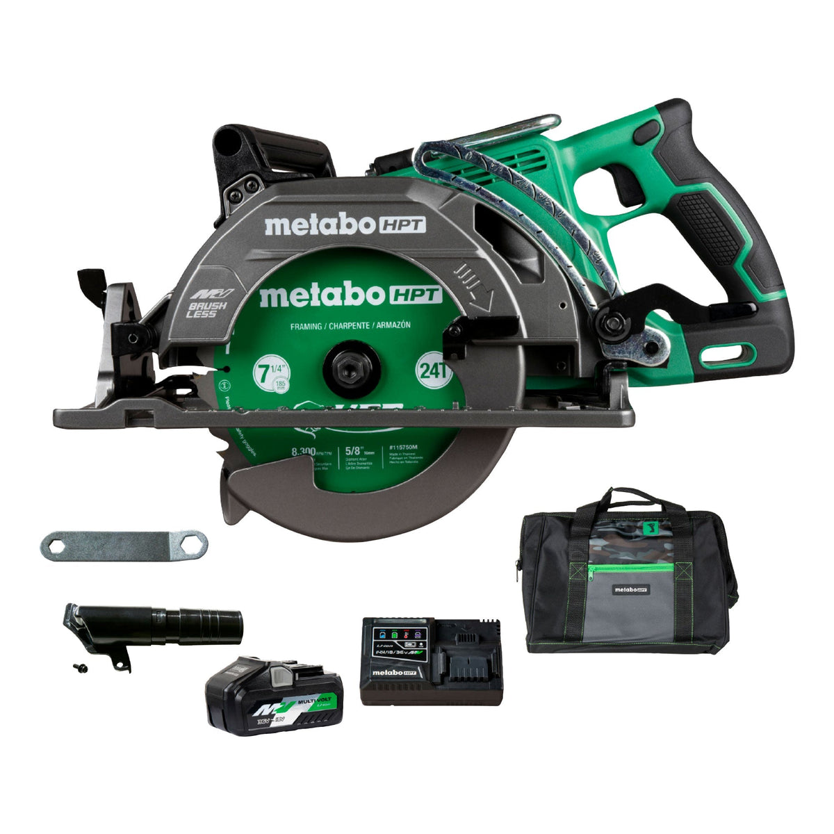 Metabo HPT C3607DWAM 36V Cordless Rear Handle Circular Saw