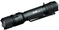 Black Powertac E9 GEN5 Tactical EDC Flashlight with textured grip and 3,000 lumens