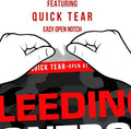 Bleeding Edge Trauma Response package with quick tear notch for first responders and firefighters