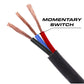 Electrical cable with exposed wires for Feniex T3 Surface Mount Grille Light LED warning lights